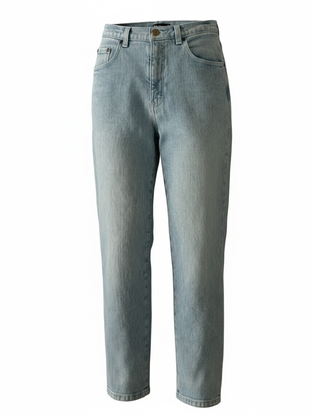 Style & Co. Light Wash Blue High-Rise Straight Jeans